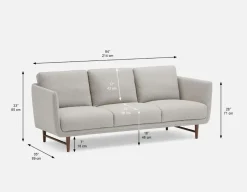 AARON 3-seater sofa
