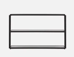 AGLAYA 3-Tier tempered Glass Shelves 132cm