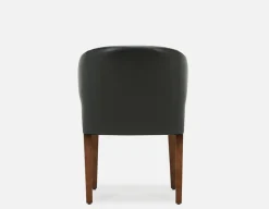AKSEL leather dining chair