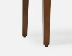 AKSEL leather dining chair