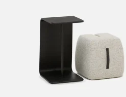 ALANA end table with ottoman
