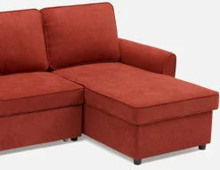 ALEX modern interchangeable sectional sofa-bed with storage