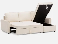 ALEX modern interchangeable sectional sofa-bed with storage