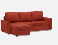 ALEX modern interchangeable sectional sofa-bed with storage