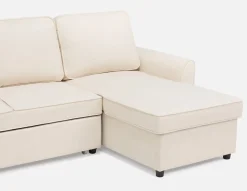 ALEX modern interchangeable sectional sofa-bed with storage