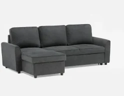 ALEX modern interchangeable sectional sofa-bed with storage