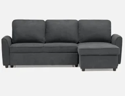 ALEX modern interchangeable sectional sofa-bed with storage
