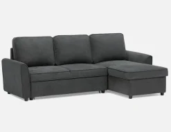 ALEX modern interchangeable sectional sofa-bed with storage