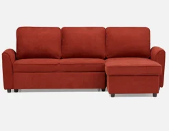 ALEX modern interchangeable sectional sofa-bed with storage