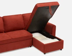 ALEX modern interchangeable sectional sofa-bed with storage