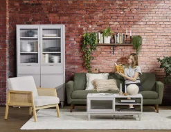 ALLESSIO modern contemporary coffee table with storage