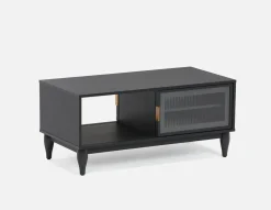 ALLESSIO modern contemporary coffee table with storage