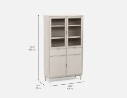 ALLESSIO modern contemporary sideboard hutch