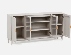 ALLESSIO modern contemporary 4-door sideboard