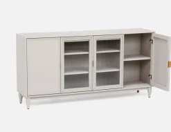 ALLESSIO modern contemporary 4-door sideboard