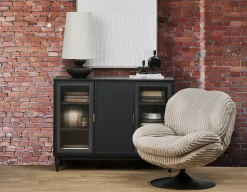 ALLESSIO modern contemporary 3-door sideboard
