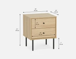 ALMA bedside table