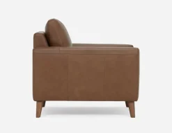 AMARI 100% leather classic club chair