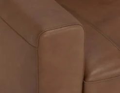 AMARI 100% leather classic club chair
