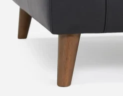 AMARI 100% leather classic club chair