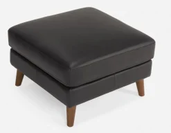 AMARI 100% leather classic ottoman