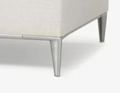 ANDREW left-facing sectional sofa in performance fabric