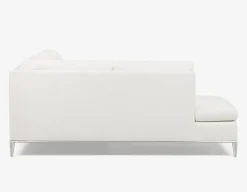 ANDREW left-facing sectional sofa in performance fabric