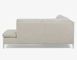 ANDREW right-facing sectional sofa in performance fabric