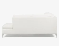 ANDREW right-facing sectional sofa in performance fabric