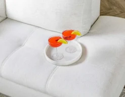 ANDREW right-facing sectional sofa in performance fabric