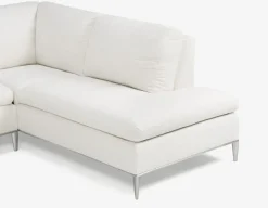 ANDREW right-facing sectional sofa in performance fabric