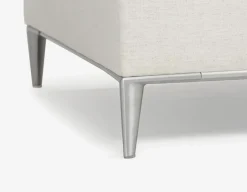 ANDREW right-facing sectional sofa in performance fabric
