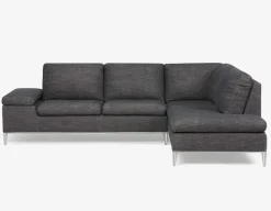 ANDREW right-facing sectional sofa in performance fabric