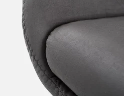 ANITA modern contemporary swivel armchair