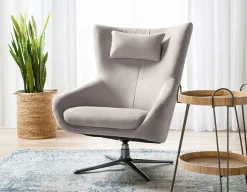 ANITA modern contemporary swivel armchair