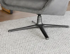 ANITA modern contemporary swivel armchair