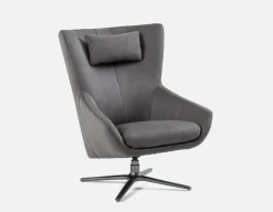 ANITA modern contemporary swivel armchair