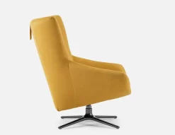 ANITA modern contemporary swivel armchair