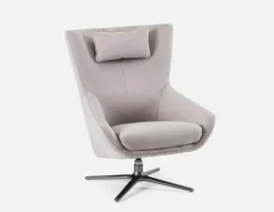 ANITA modern contemporary swivel armchair