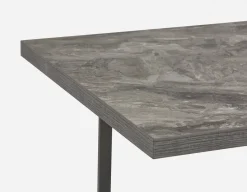 ARDA faux conrete top 180 cm dining table