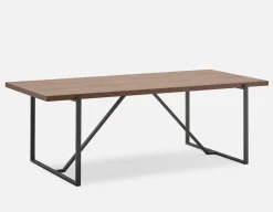 ARDA faux conrete top 220 cm dining table
