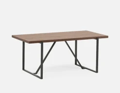 ARDA faux conrete top 220 cm dining table