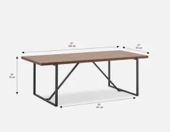 ARDA large dining table 220 cm