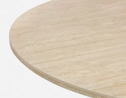 ARVARA modern scandinavian round dining table 135 cm