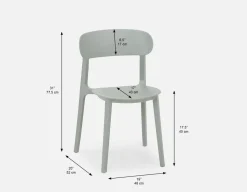 ATLANTA indoor/outdoor dining chair