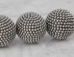 AYLA set of 4 decorative balls 7 cm
