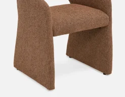 AZROU modern minimalist dining armchair