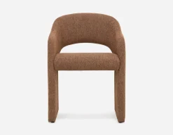 AZROU modern minimalist dining armchair
