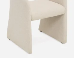 AZROU modern minimalist dining armchair