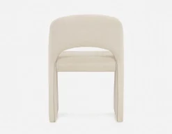 AZROU modern minimalist dining armchair
